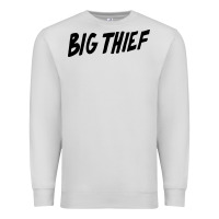 Dove Grey BIG THIEF Premium Sweatshirt - linhVisuals