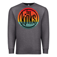 Charcoal Heather The Kinks Vintage Music Retro Premium Sweatshirt - linhVisuals