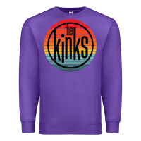Purple The Kinks Vintage Music Retro Premium Sweatshirt - linhVisuals