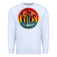White The Kinks Vintage Music Retro Premium Sweatshirt - linhVisuals