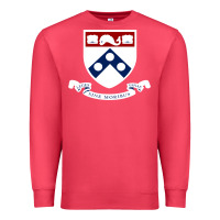 Cardinal upenn shield with banner Premium Sweatshirt - linhVisuals