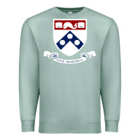 Seafoam upenn shield with banner Premium Sweatshirt - linhVisuals