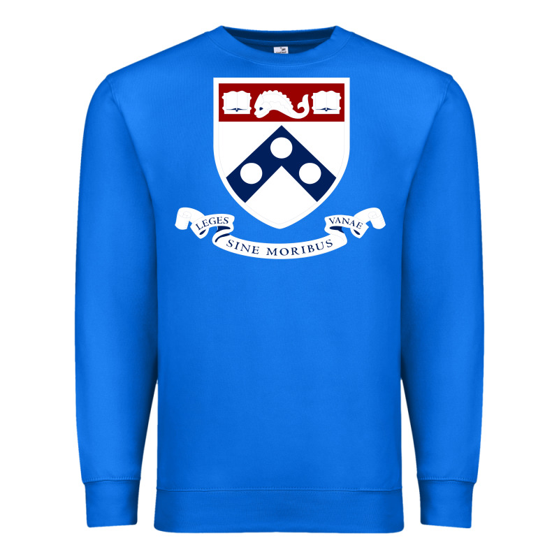 Upenn Shield With Banner Premium Sweatshirt by linhVisuals | Teevron