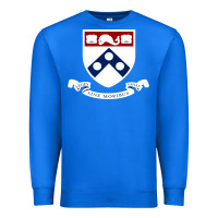 True Royal upenn shield with banner Premium Sweatshirt - linhVisuals