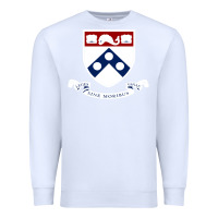 White upenn shield with banner Premium Sweatshirt - linhVisuals