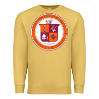 Antique Gold virginia tech seal Premium Sweatshirt - linhVisuals