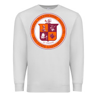 Dove Grey virginia tech seal Premium Sweatshirt - linhVisuals