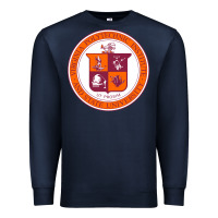Navy virginia tech seal Premium Sweatshirt - linhVisuals