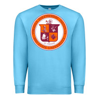 Ocean Blue virginia tech seal Premium Sweatshirt - linhVisuals
