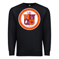 Black virginia tech seal Premium Sweatshirt - linhVisuals