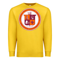 Lemon virginia tech seal Premium Sweatshirt - linhVisuals