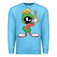 Ocean Blue marvin the martian looney Premium Sweatshirt - linhVisuals