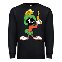 Black marvin the martian looney Premium Sweatshirt - linhVisuals