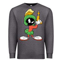 Charcoal Heather marvin the martian looney Premium Sweatshirt - linhVisuals