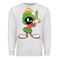 Oatmeal Heather marvin the martian looney Premium Sweatshirt - linhVisuals