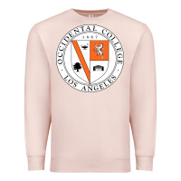 Pale Pink college of occidental Premium Sweatshirt - linhVisuals