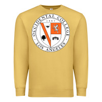 Antique Gold college of occidental Premium Sweatshirt - linhVisuals