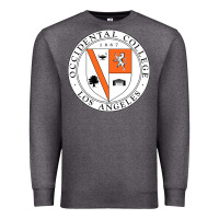 Charcoal Heather college of occidental Premium Sweatshirt - linhVisuals