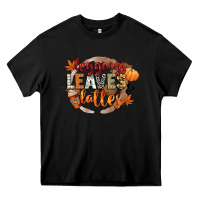 Black leaves and lattes Heavy Core Tee - CowGirlArtShop