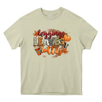 Mossy leaves and lattes Heavy Core Tee - CowGirlArtShop