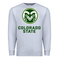 Heather Grey colorado state rams Premium Sweatshirt - linhVisuals