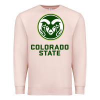 Pale Pink colorado state rams Premium Sweatshirt - linhVisuals