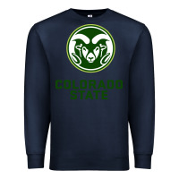 Navy colorado state rams Premium Sweatshirt - linhVisuals