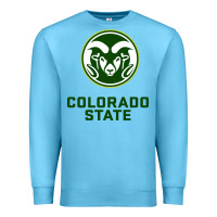 Ocean Blue colorado state rams Premium Sweatshirt - linhVisuals