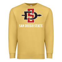 Antique Gold san diego state aztecs Premium Sweatshirt - linhVisuals