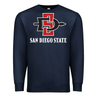 Navy san diego state aztecs Premium Sweatshirt - linhVisuals