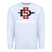 White san diego state aztecs Premium Sweatshirt - linhVisuals