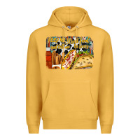 Mustard feed me street food and tell me im pretty Premium Hoodie - RacoonDesign