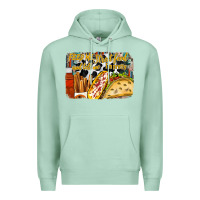 Seafoam feed me street food and tell me im pretty Premium Hoodie - RacoonDesign
