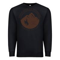 Black university of wyoming cowboys Premium Sweatshirt - linhVisuals