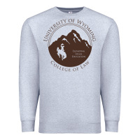 Heather Grey university of wyoming cowboys Premium Sweatshirt - linhVisuals