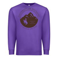 Purple university of wyoming cowboys Premium Sweatshirt - linhVisuals