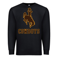 Black university of wyoming cowboys Premium Sweatshirt - linhVisuals
