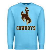 Ocean Blue university of wyoming cowboys Premium Sweatshirt - linhVisuals