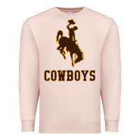 Pale Pink university of wyoming cowboys Premium Sweatshirt - linhVisuals