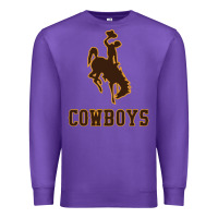 Purple university of wyoming cowboys Premium Sweatshirt - linhVisuals