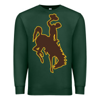 Sports Green university of wyoming cowboys Premium Sweatshirt - linhVisuals