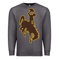Charcoal Heather university of wyoming cowboys Premium Sweatshirt - linhVisuals