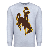 Heather Grey university of wyoming cowboys Premium Sweatshirt - linhVisuals