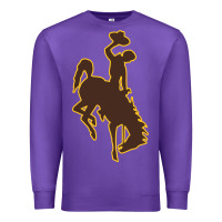 Purple university of wyoming cowboys Premium Sweatshirt - linhVisuals