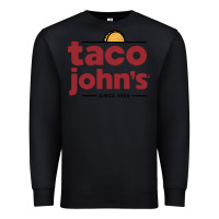 Black taco john's Premium Sweatshirt - linhVisuals