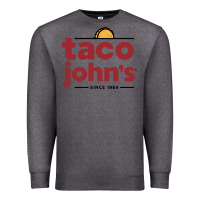 Charcoal Heather taco john's Premium Sweatshirt - linhVisuals