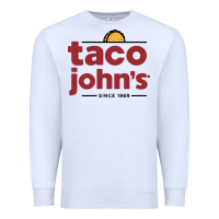White taco john's Premium Sweatshirt - linhVisuals