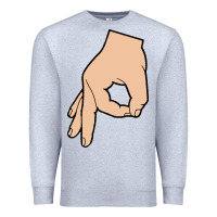 Heather Grey the circle game classic Premium Sweatshirt - linhVisuals