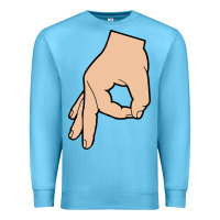 Ocean Blue the circle game classic Premium Sweatshirt - linhVisuals