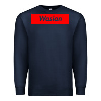 Navy wasian Premium Sweatshirt - linhVisuals